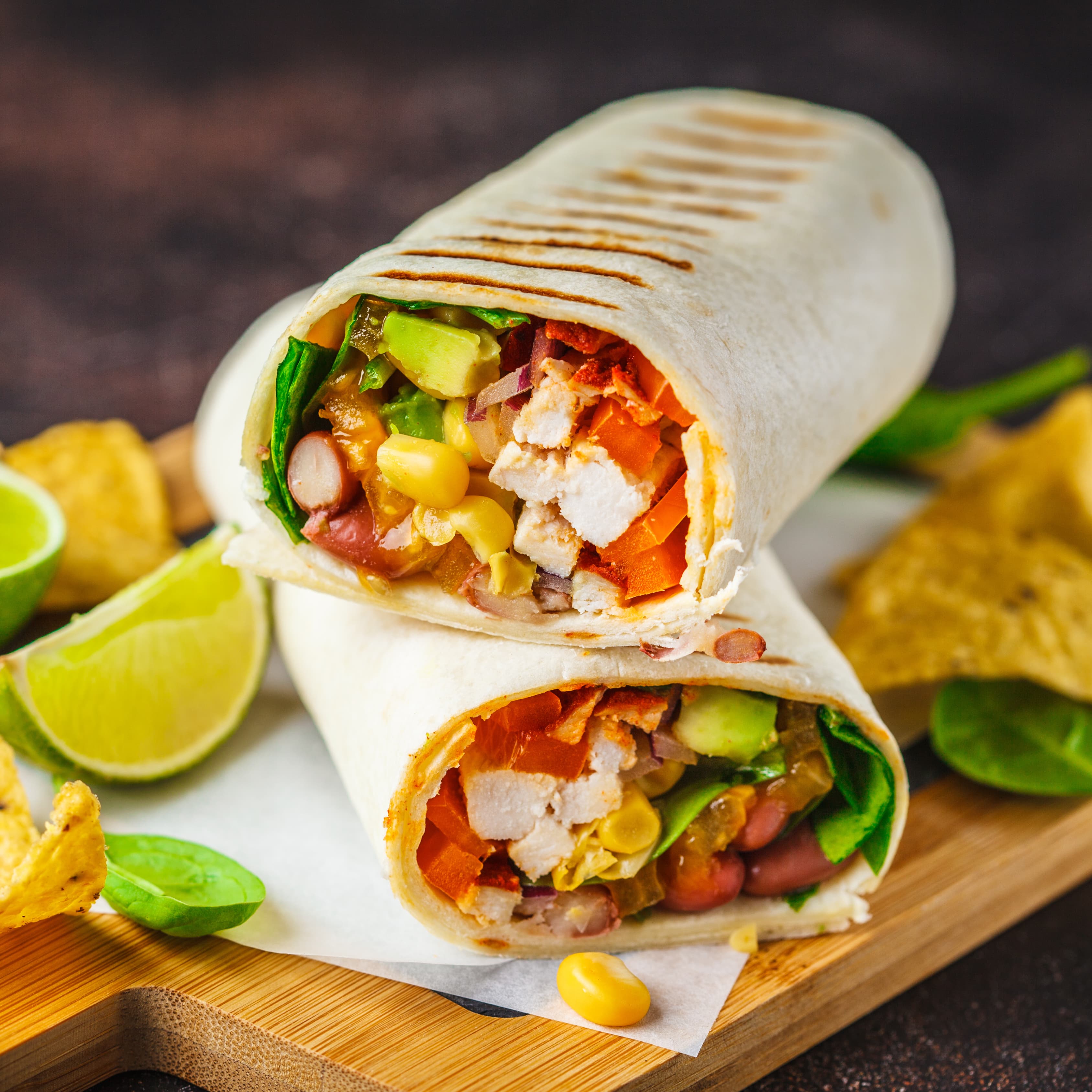 Hot Chicken Wrap